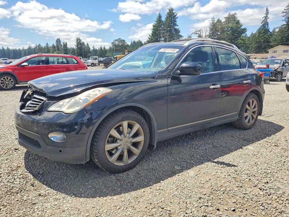 55811196 :رقم المزاد ، JNKAJ09F78M360801 vin ، 2008 Infiniti Ex35 مزاد بيع