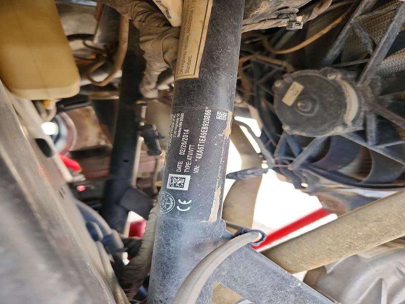 41633876 :رقم المزاد ، 4XA6T1EA9EB920866 vin ، 2014 Polaris Rzr مزاد بيع