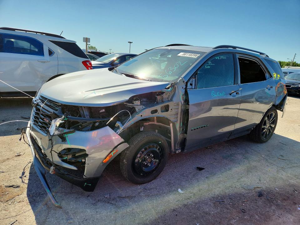 58118396 :رقم المزاد ، 3GNAXMEG7RS100221 vin ، 2024 Chevrolet Equinox مزاد بيع