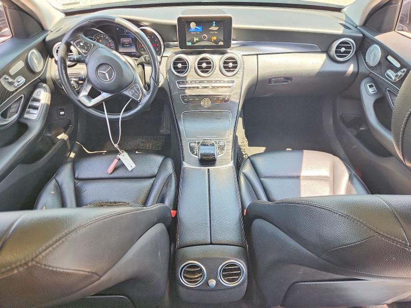 58587296 :رقم المزاد ، 55SWF4KB7FU082008 vin ، 2015 Mercedes-benz C مزاد بيع