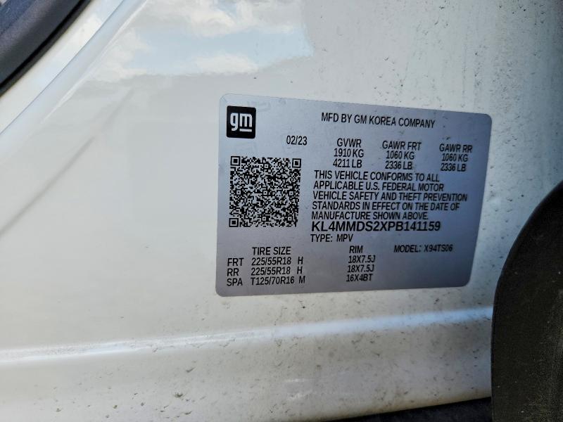 2023 Buick Encore Gx მანქანა იყიდება აუქციონზე, vin: KL4MMDS2XPB141159, აუქციონის ნომერი: 58841026