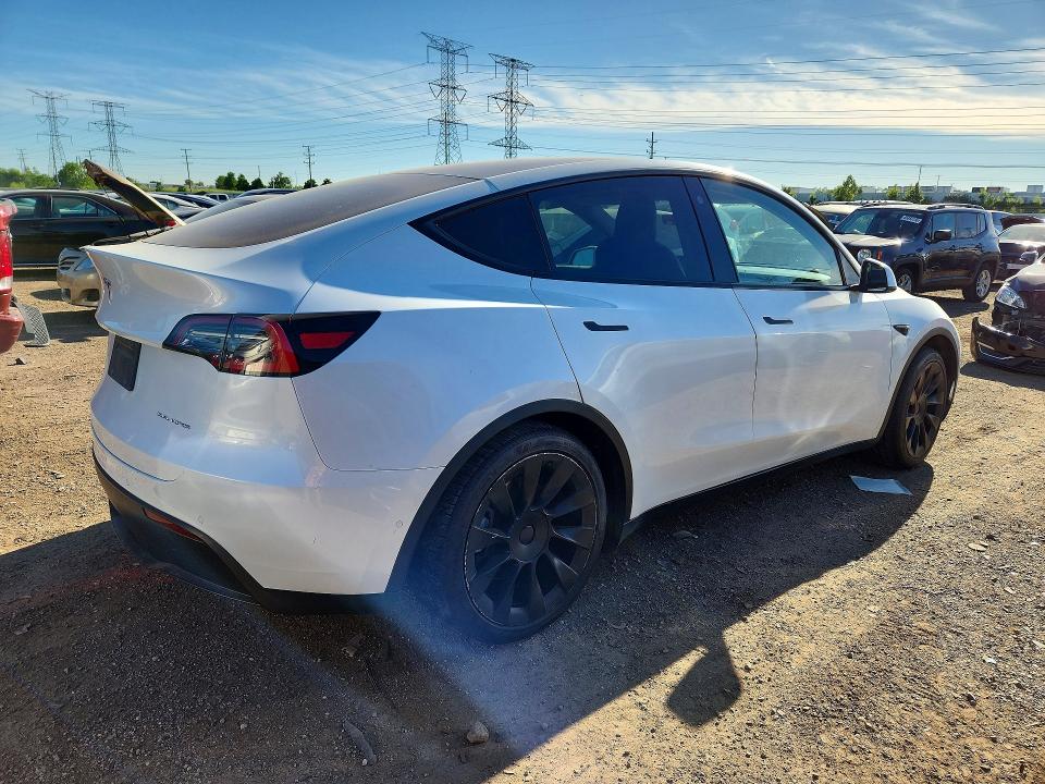 54710496 :رقم المزاد ، 5YJYGDEEXMF092736 vin ، 2021 Tesla Model Y مزاد بيع