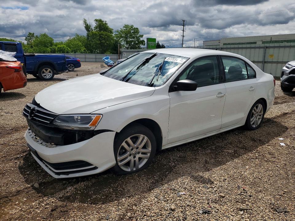 57755456 :رقم المزاد ، 3VW2K7AJ3FM356061 vin ، 2015 Volkswagen Jetta مزاد بيع
