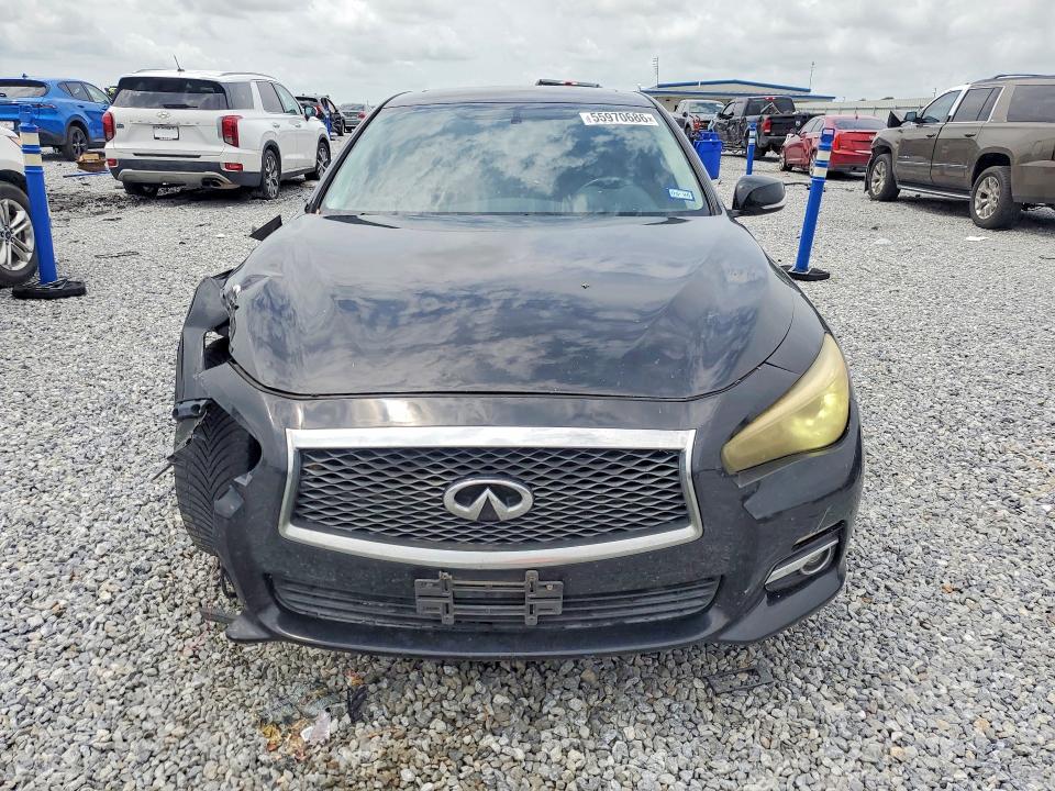 2014 Infiniti Q50 მანქანა იყიდება აუქციონზე, vin: JN1BV7AP7EM689679, აუქციონის ნომერი: 55970686