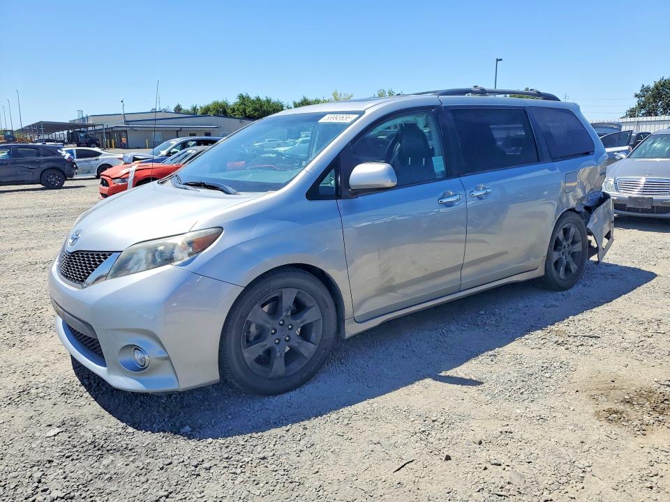 Продажа на аукционе авто 2014 Toyota Sienna, vin: 5TDXK3DC9ES470675, номер лота: 56993656