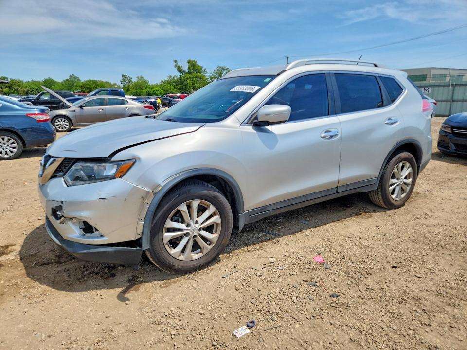 55953066 :رقم المزاد ، 5N1AT2MT6EC858845 vin ، 2014 Nissan Rogue مزاد بيع