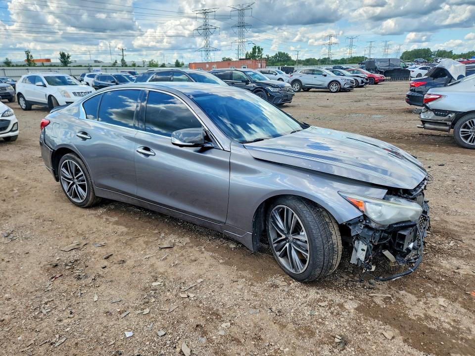 2014 Infiniti Q50 მანქანა იყიდება აუქციონზე, vin: JN1BV7AR2EM684553, აუქციონის ნომერი: 58234626
