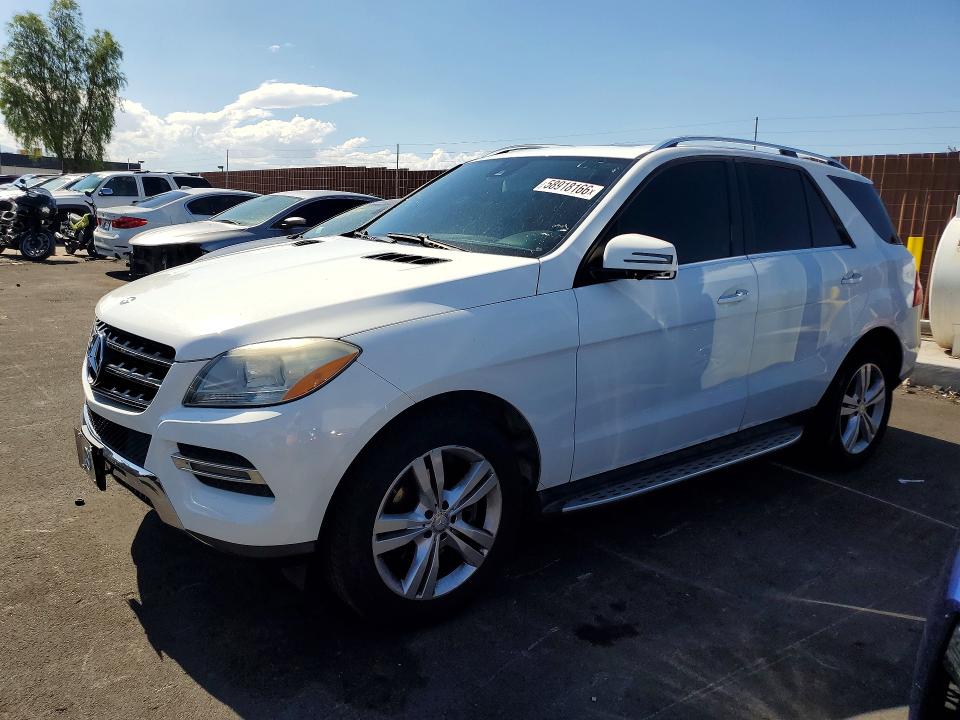 Auction sale of the 2015 Mercedes-benz Ml, vin: 4JGDA5JBXFA618825, lot number: 58918166