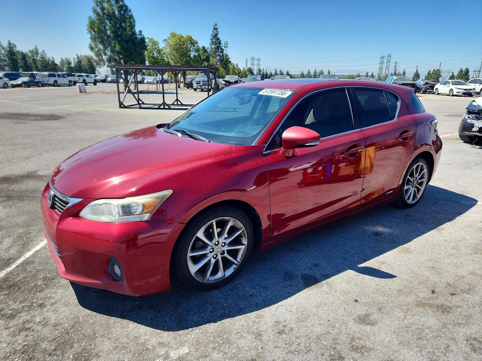 Aukcja sprzedaży 2013 Lexus Ct, vin: JTHKD5BH5D2147436, numer aukcji: 57597756