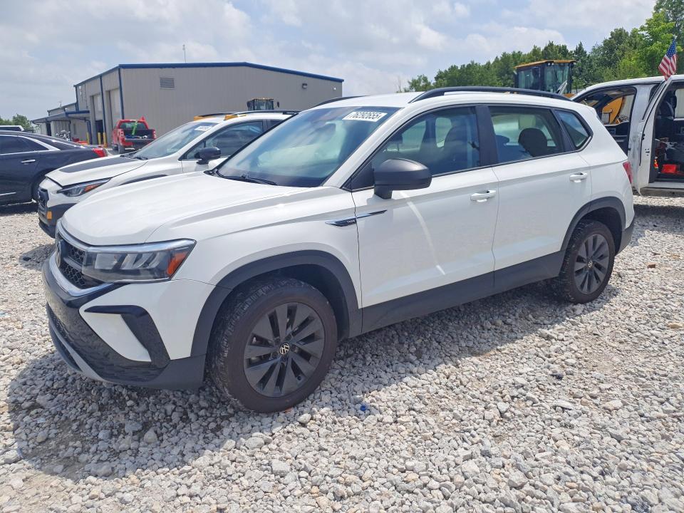76292655 :رقم المزاد ، 3VVDX7B28PM320518 vin ، 2023 Volkswagen Taos مزاد بيع