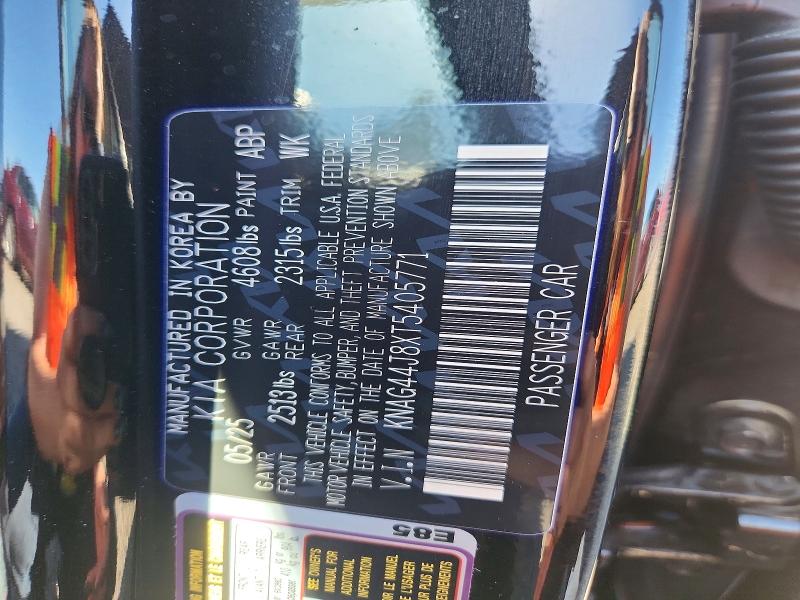 Продажа на аукционе авто 2026 Kia K5, vin: KNAG44J8XT5405771, номер лота: 56498936