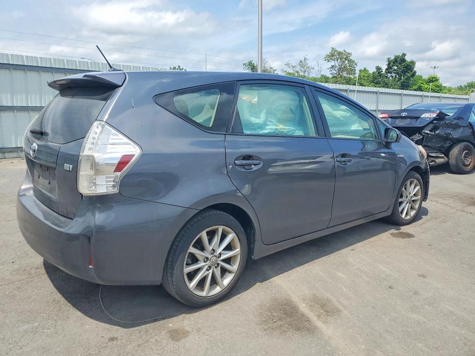 2012 Toyota Prius V მანქანა იყიდება აუქციონზე, vin: JTDZN3EU2C3152032, აუქციონის ნომერი: 56874636