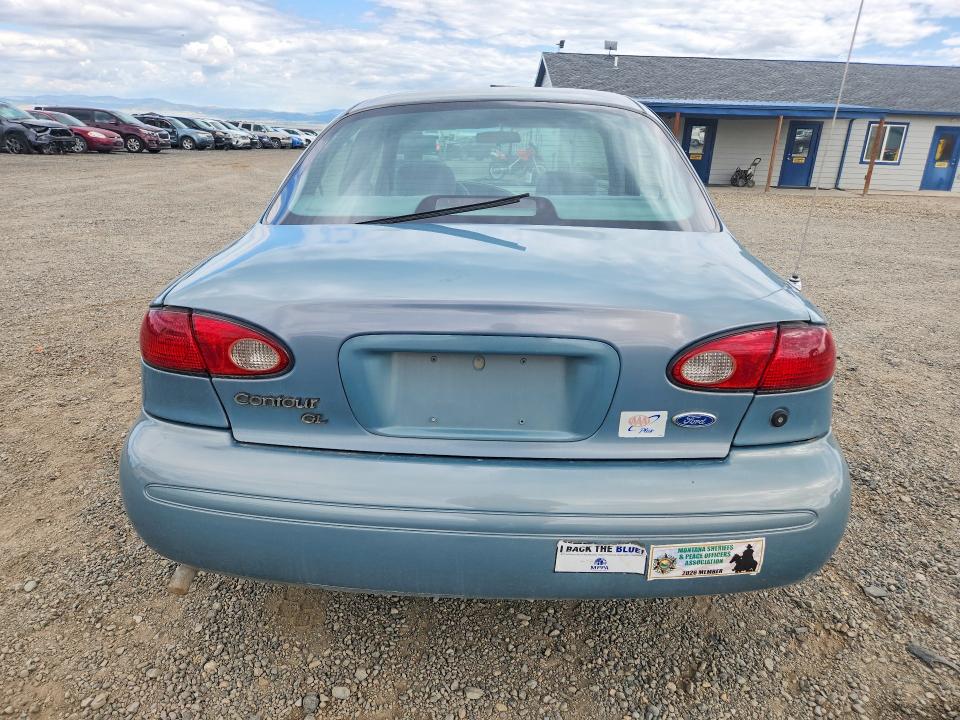 57919396 :رقم المزاد ، 1FALP6530VK156345 vin ، 1997 Ford Contour مزاد بيع