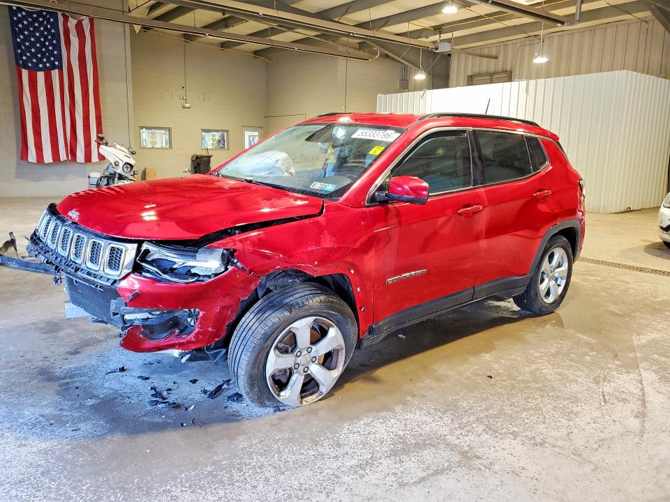 Продажа на аукционе авто 2018 Jeep Compass, vin: 3C4NJCBB3JT165161, номер лота: 55333796