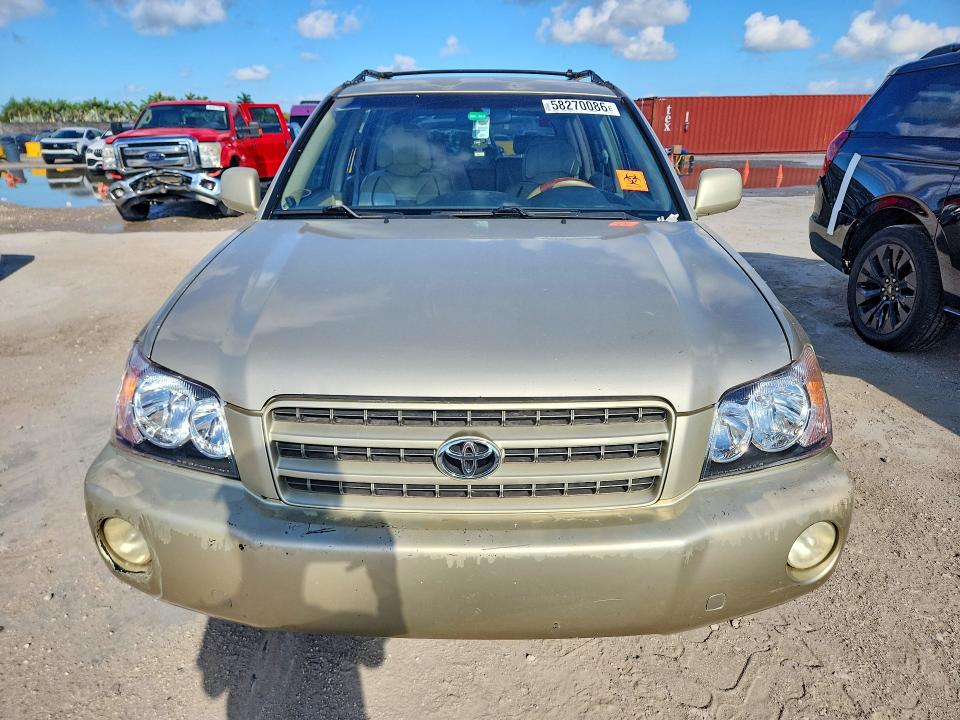Продаж на аукціоні авто 2002 Toyota Highlander, vin: JTEGF21AX20032937, номер лоту: 58270086