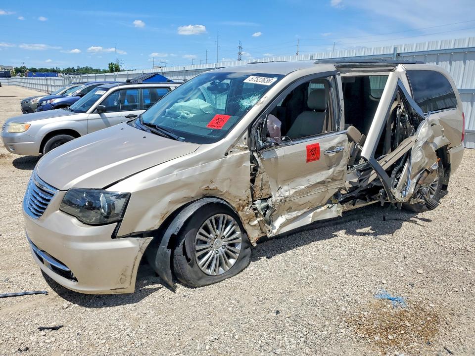 2014 Chrysler Town & Country მანქანა იყიდება აუქციონზე, vin: 2C4RC1CG4ER251808, აუქციონის ნომერი: 57523636