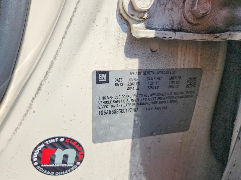 2014 Cadillac Cts მანქანა იყიდება აუქციონზე, vin: 1G6AX5S36E0127107, აუქციონის ნომერი: 85628625
