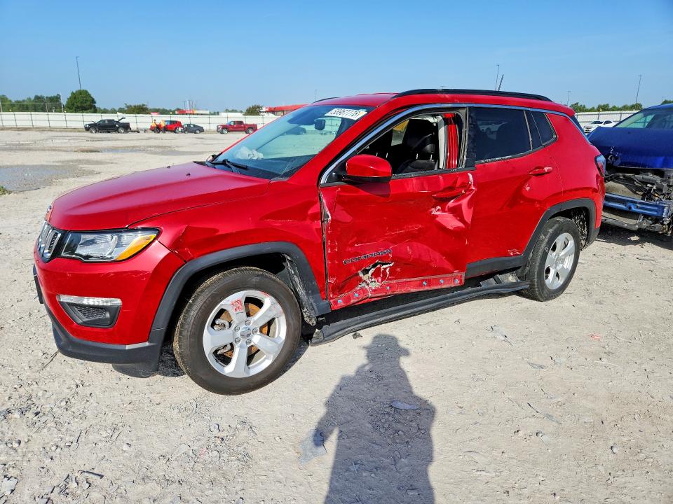 Продаж на аукціоні авто 2019 Jeep Compass, vin: 3C4NJDBB1KT686290, номер лоту: 58967776