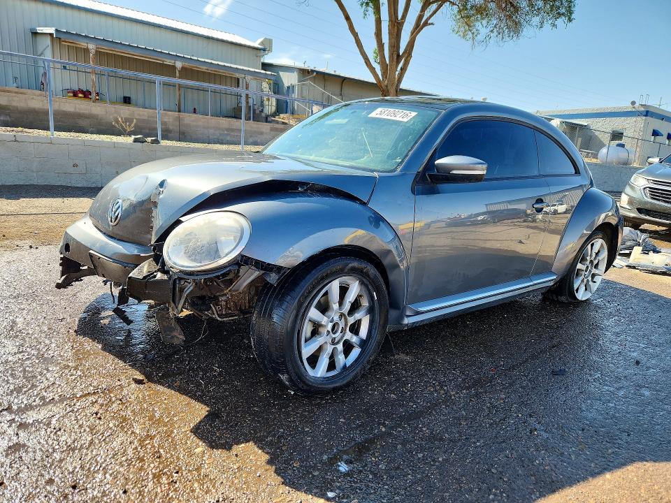 Продажа на аукционе авто 2013 Volkswagen Beetle, vin: 3VWJX7AT5DM658141, номер лота: 58109216