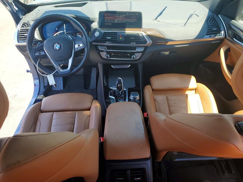 2021 Bmw X3 მანქანა იყიდება აუქციონზე, vin: 5UXTY3C00M9G33460, აუქციონის ნომერი: 57578226