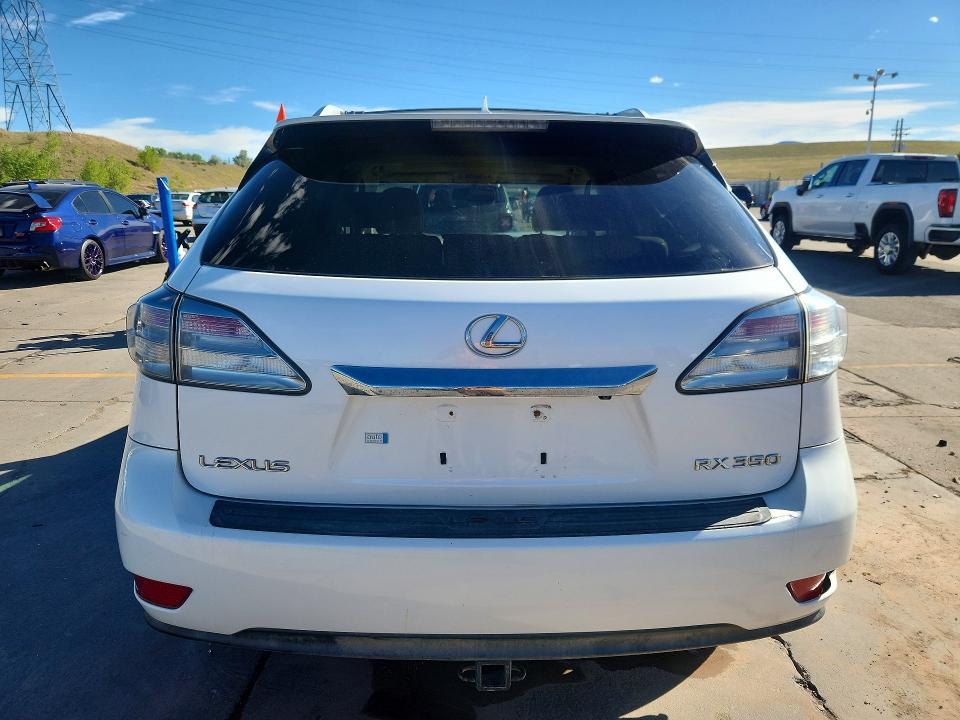 Продажа на аукционе авто 2010 Lexus Rx, vin: 2T2BK1BA6AC025597, номер лота: 57334966