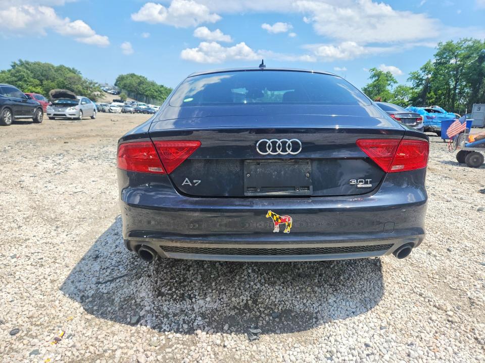 2013 Audi A7 მანქანა იყიდება აუქციონზე, vin: WAU2GBFC9DN017337, აუქციონის ნომერი: 56954616