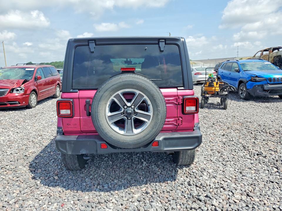 2022 Jeep Wrangler Unlimited მანქანა იყიდება აუქციონზე, vin: 1C4HJXEG7NW104715, აუქციონის ნომერი: 56634556