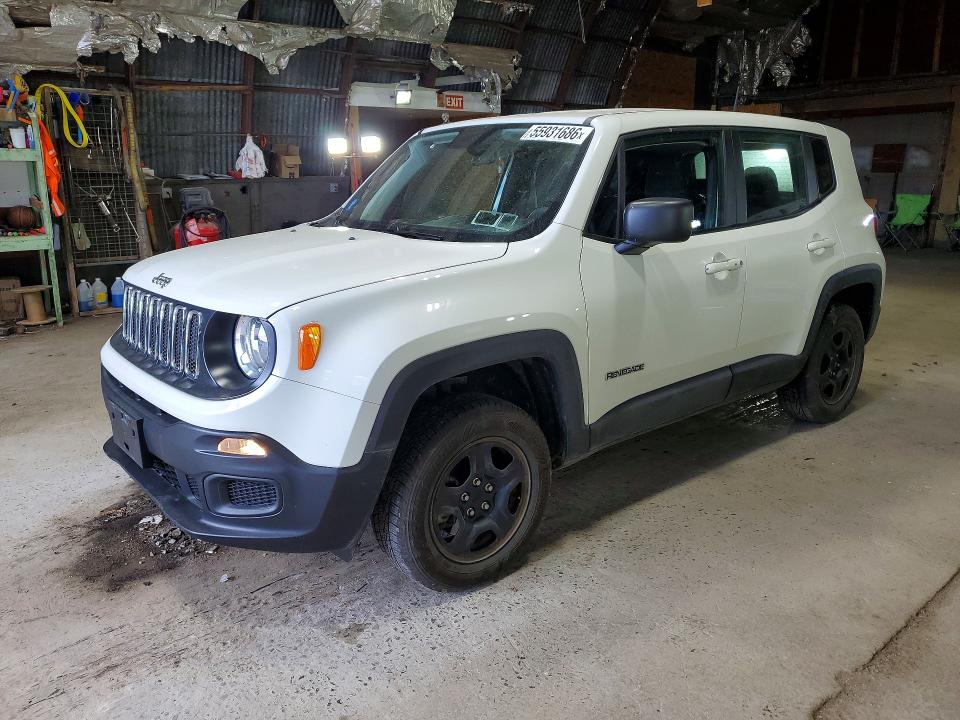 Продажа на аукционе авто 2018 Jeep Renegade, vin: ZACCJBAB8JPJ53837, номер лота: 55931686