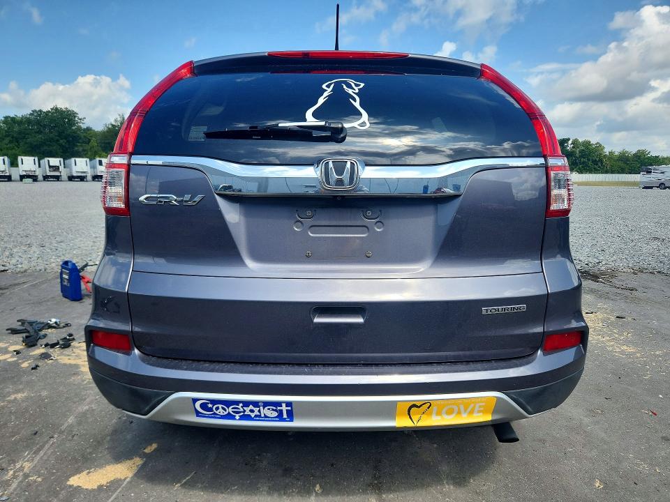 58045596 :رقم المزاد ، 5J6RM3H9XGL005709 vin ، 2016 Honda Cr-v مزاد بيع