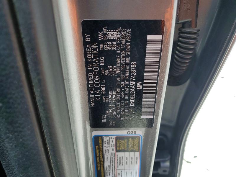 58212486 :رقم المزاد ، KNDEU2AA5P7428788 vin ، 2023 Kia Seltos مزاد بيع