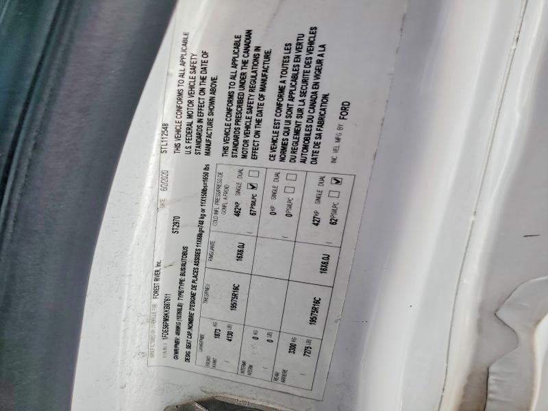 85964025 :رقم المزاد ، 1FDES6PM9KKB87611 vin ، 2019 Ford Transit مزاد بيع