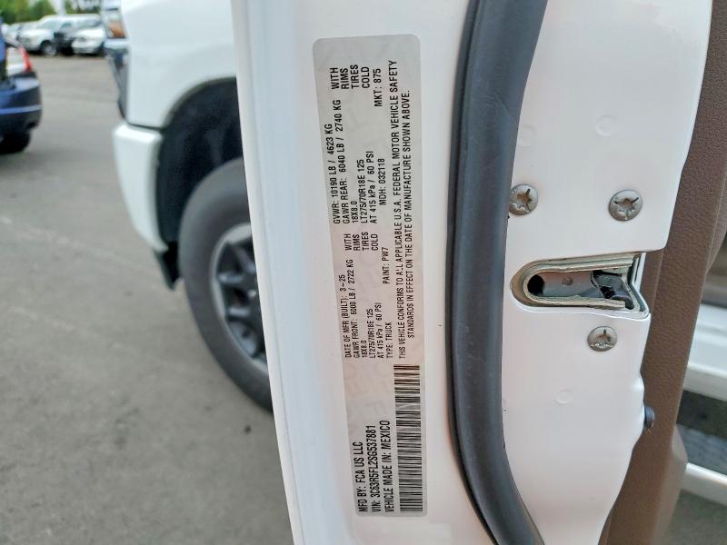 2025 Ram 2500 მანქანა იყიდება აუქციონზე, vin: 3C63R5FL2SG537881, აუქციონის ნომერი: 58482676