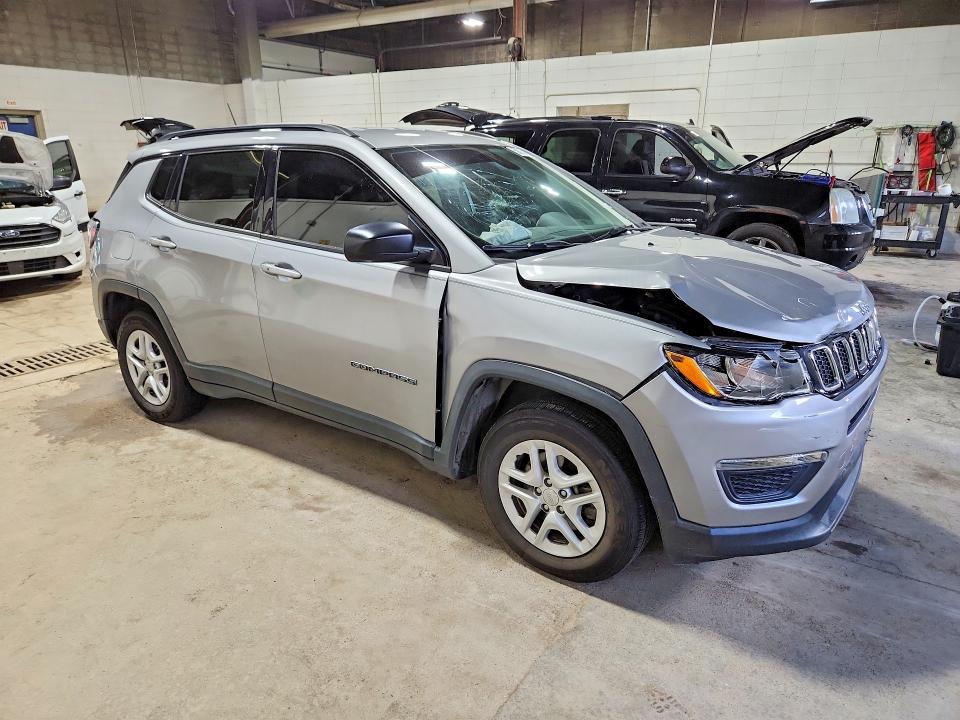 Aukcja sprzedaży 2018 Jeep Compass, vin: 3C4NJCABXJT502748, numer aukcji: 58758556