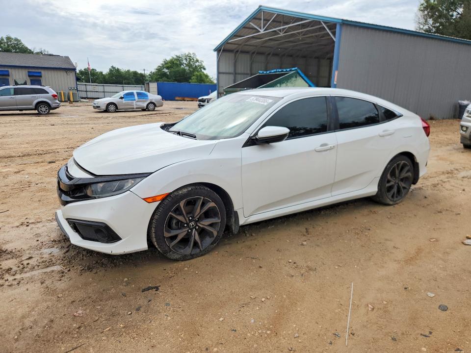 Auction sale of the 2020 Honda Civic, vin: 19XFC2F80LE025891, lot number: 57944386