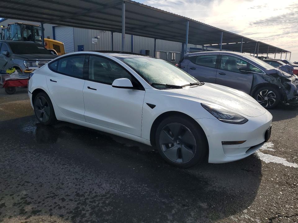 Продажа на аукционе авто 2022 Tesla Model 3, vin: 5YJ3E1EB0NF259546, номер лота: 55654216