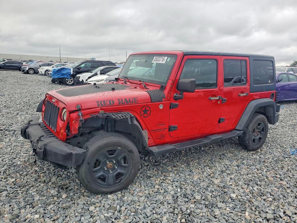 Продаж на аукціоні авто 2013 Jeep Wrangler Unlimited, vin: 1C4BJWDG6DL701257, номер лоту: 55033716