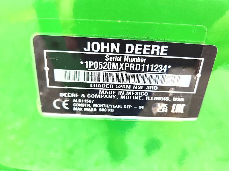 Продажа на аукционе авто 2025 John Deere 520m, vin: 1P0520MXPRD111234, номер лота: 56437286