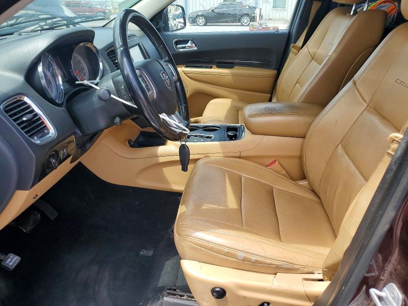 Продаж на аукціоні авто 2012 Dodge Durango, vin: 1C4SDJET5CC120112, номер лоту: 57060426