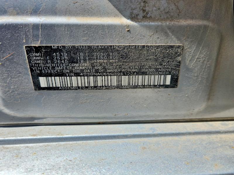 Aukcja sprzedaży 2016 Subaru Legacy, vin: 4S3BNAC65G3061224, numer aukcji: 55071086