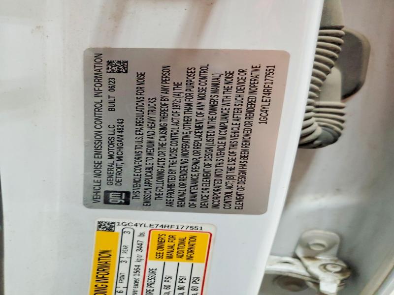 Продажа на аукционе авто 2024 Chevrolet Silverado, vin: 1GC4YLE74RF177551, номер лота: 55555086