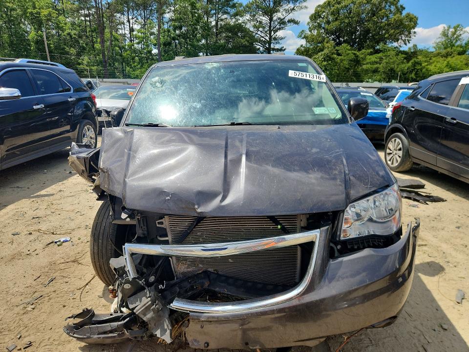 2016 Chrysler Town & Country მანქანა იყიდება აუქციონზე, vin: 2C4RC1BG3GR112905, აუქციონის ნომერი: 57511316