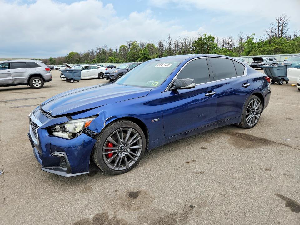 2019 Infiniti Q50 მანქანა იყიდება აუქციონზე, vin: JN1FV7AR2KM800704, აუქციონის ნომერი: 58481036