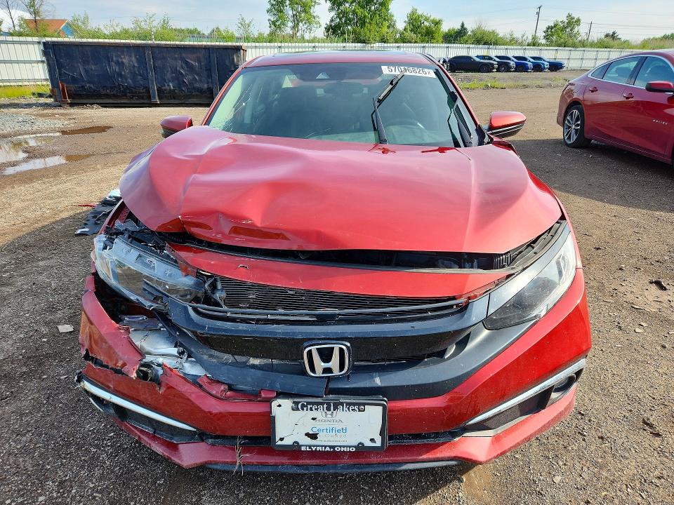 Aukcja sprzedaży 2019 Honda Civic, vin: 19XFC1F39KE016832, numer aukcji: 57016826