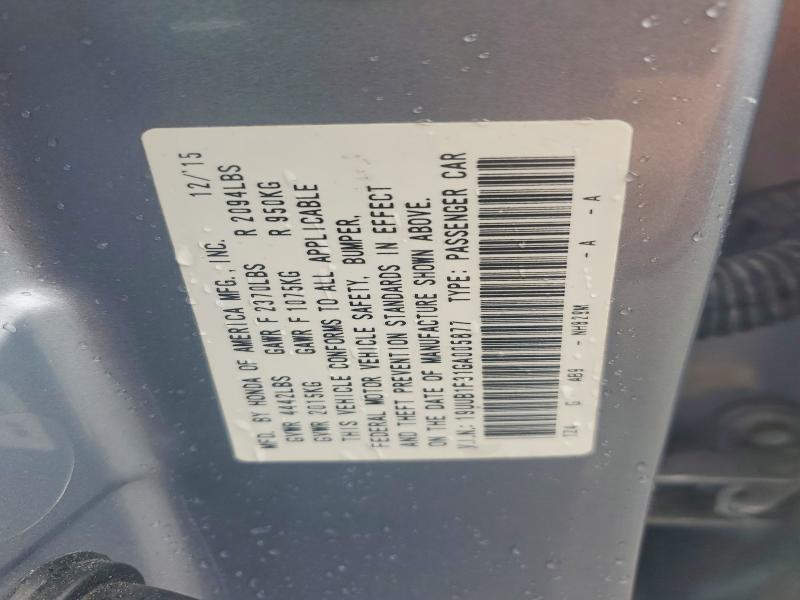 Продаж на аукціоні авто 2016 Acura Tlx, vin: 19UUB1F31GA005877, номер лоту: 58505686