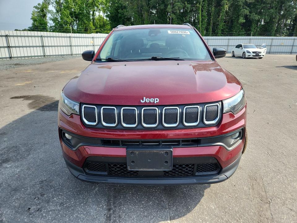 Aukcja sprzedaży 2022 Jeep Compass, vin: 3C4NJDFB6NT207473, numer aukcji: 56627656
