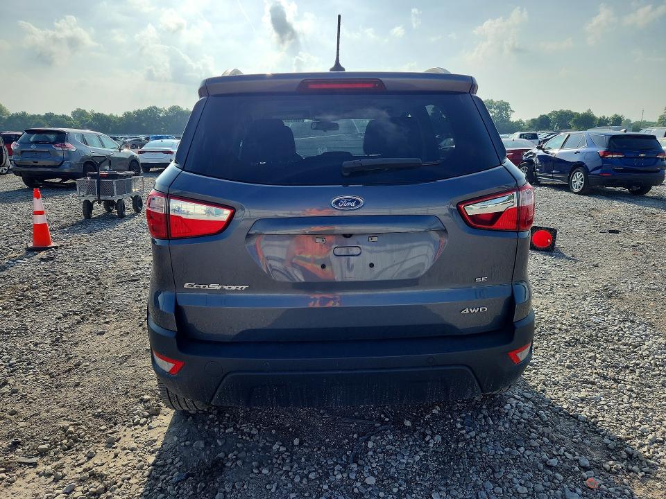 2021 Ford Ecosport მანქანა იყიდება აუქციონზე, vin: MAJ6S3GL0MC400172, აუქციონის ნომერი: 59057106