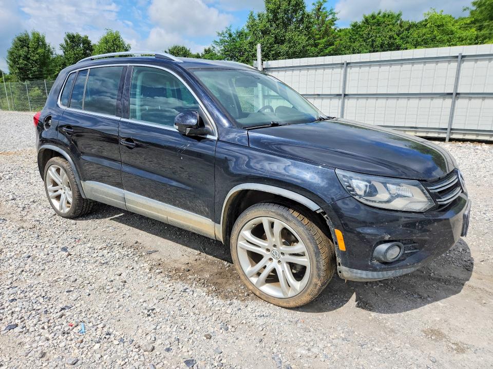 2013 Volkswagen Tiguan მანქანა იყიდება აუქციონზე, vin: WVGAV3AX3DW571175, აუქციონის ნომერი: 56232966