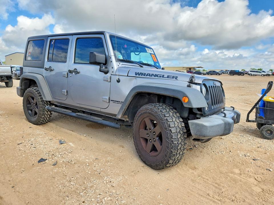 2017 Jeep Wrangler Unlimited მანქანა იყიდება აუქციონზე, vin: 1C4BJWDGXHL643370, აუქციონის ნომერი: 55817826