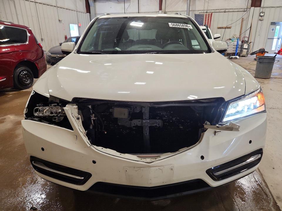 56865896 :رقم المزاد ، 5FRYD4H9XGB057544 vin ، 2016 Acura Mdx مزاد بيع