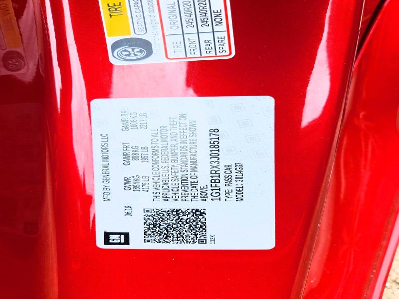 Продажа на аукционе авто 2018 Chevrolet Camaro, vin: 1G1FB1RX3J0185178, номер лота: 58378926